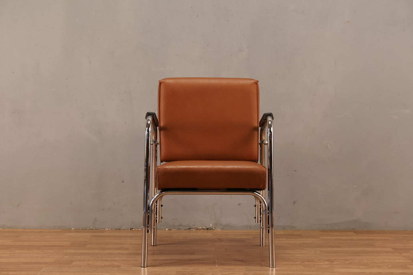 Camel Vinyl & Chrome Shampoo Chair - ONLINE ONLY