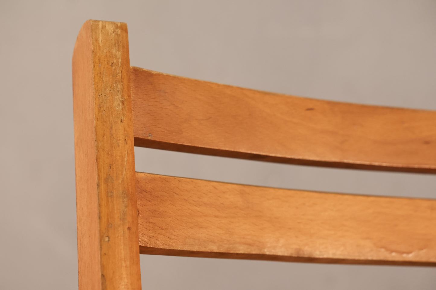 Slatted Blonde Folding Chair B