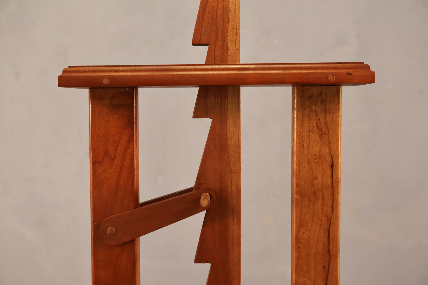 Maple Side Table Floor Lamp - ONLINE ONLY