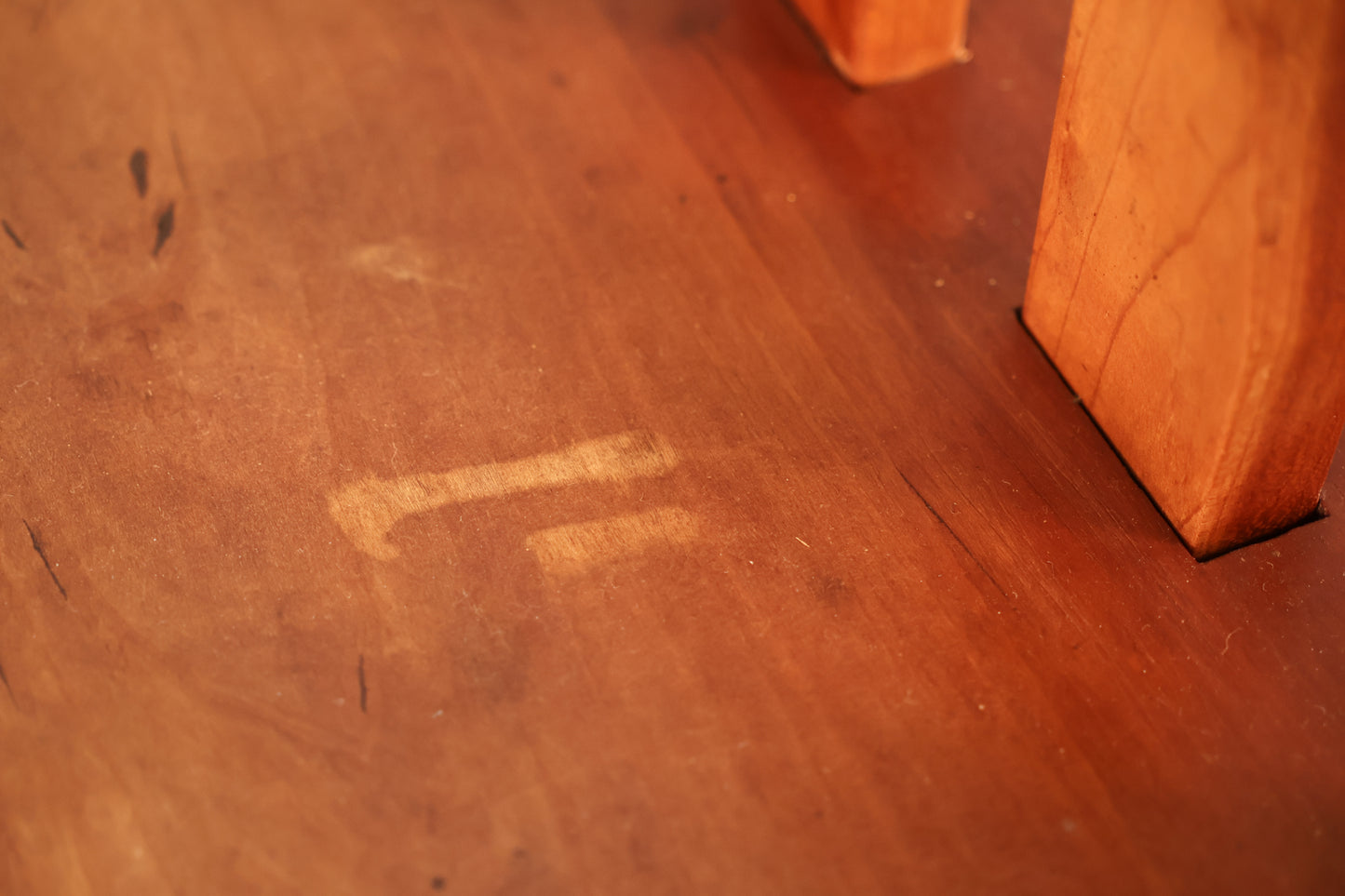 Maple Side Table Floor Lamp - ONLINE ONLY