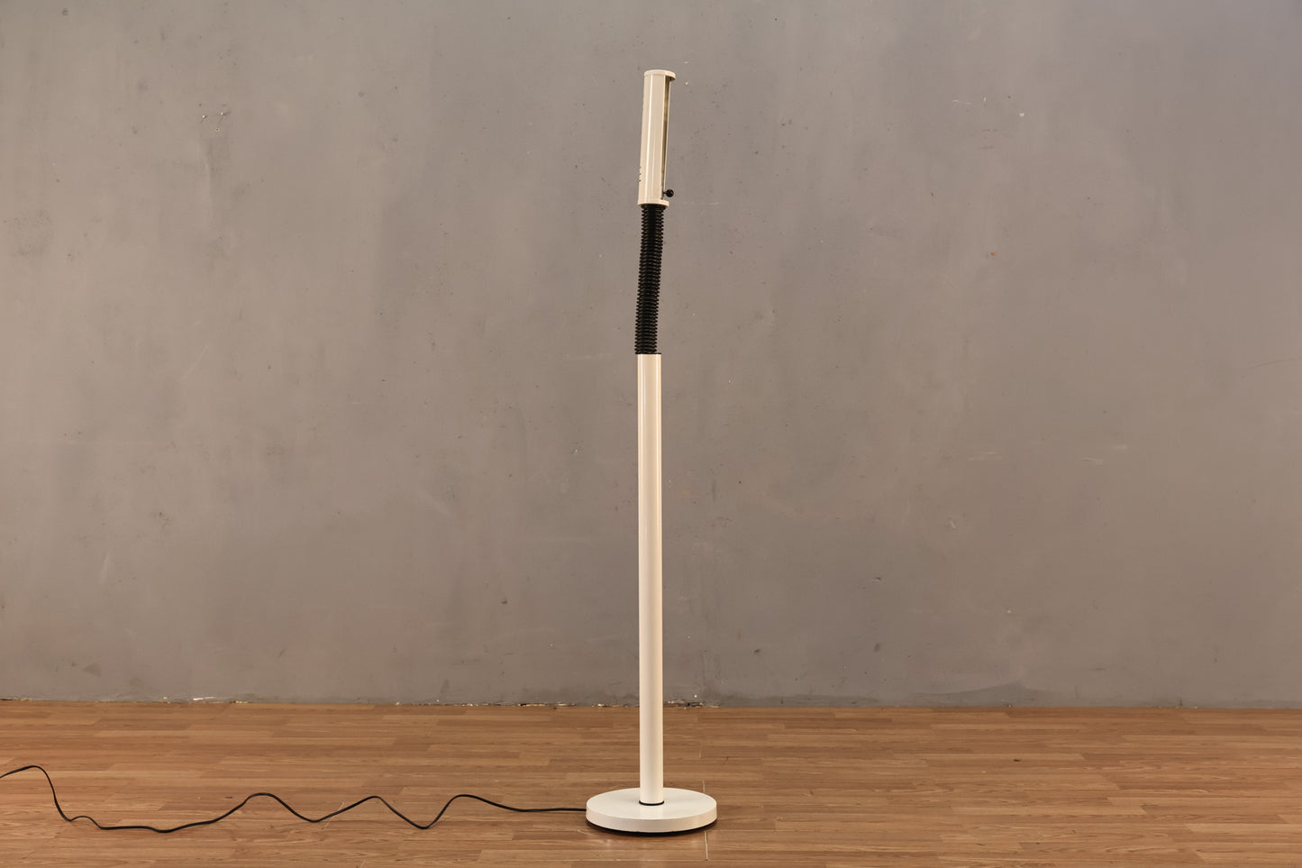 Mod White & Black Gooseneck Floor Lamp
