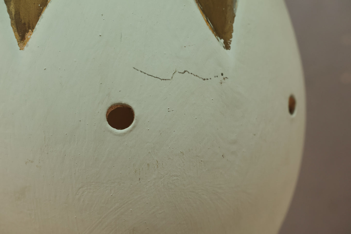 Mid Century Double-Teardrop Ceramic Chandelier
