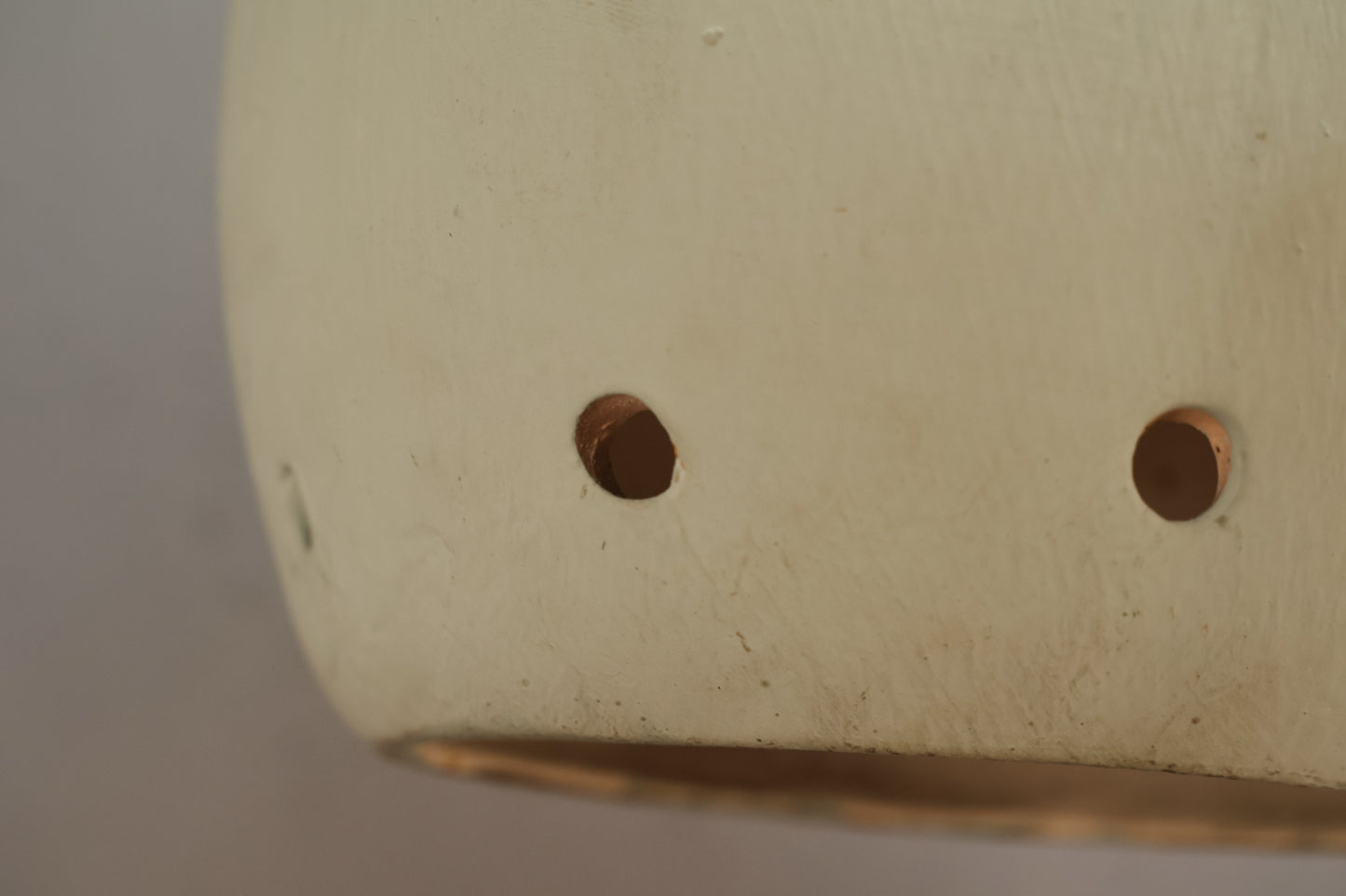 Mid Century Double-Teardrop Ceramic Chandelier