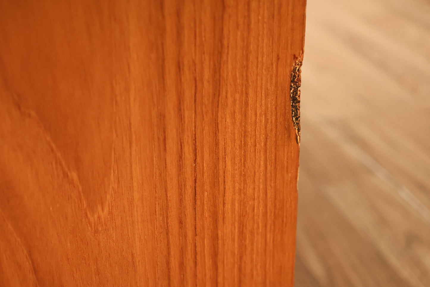 Jesper Teak 5-Drawer Highboy Dresser