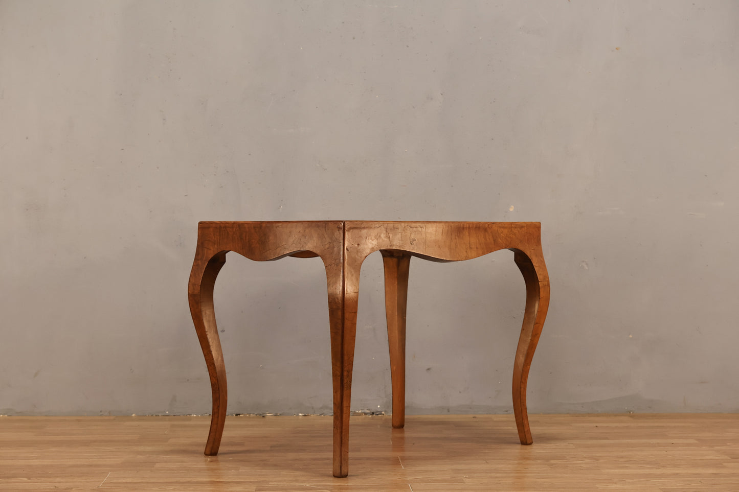 Italian Olive Burl End Table - ONLINE ONLY