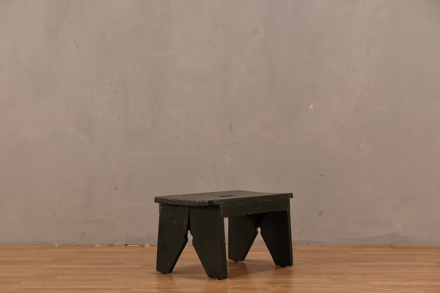 Farmhouse Evergreen Stool - ONLINE ONLY