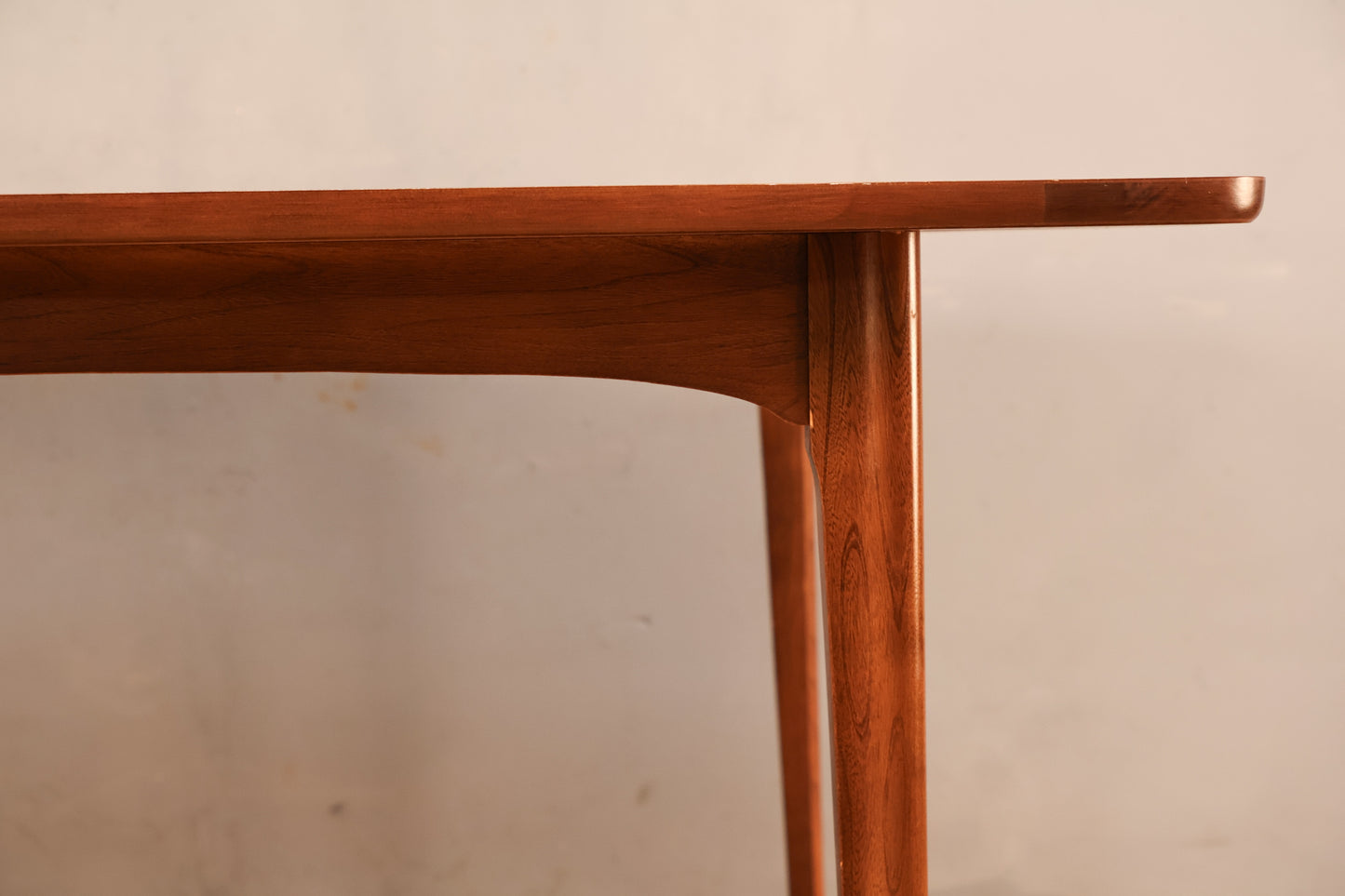 Mid Century Walnut Dining Table with Leaf - ONLINE ONLY
