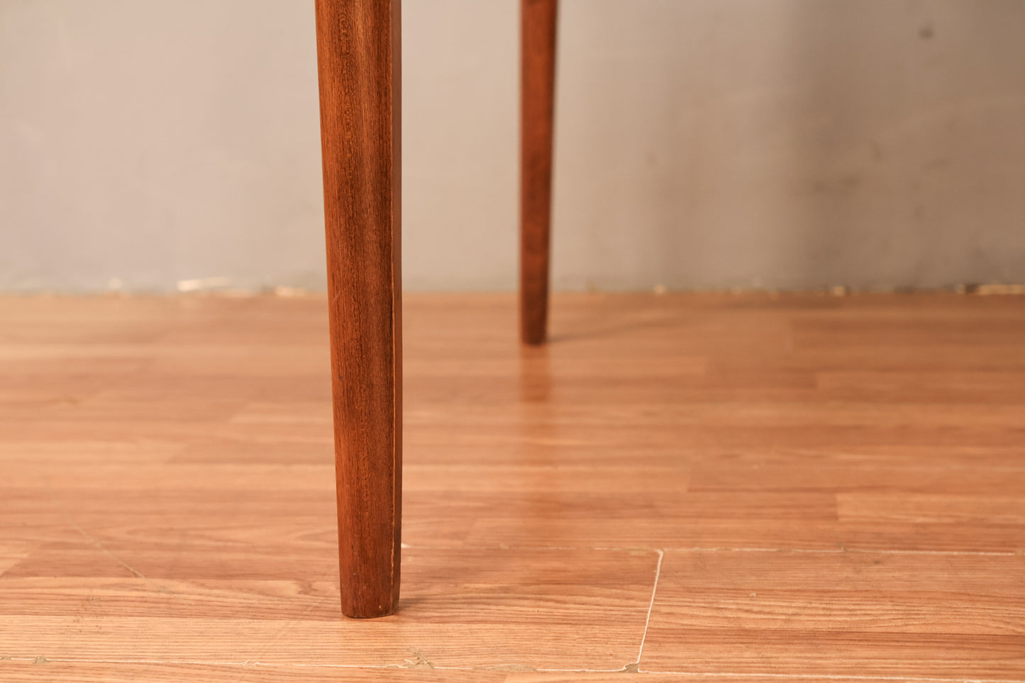 Mid Century Walnut Dining Table with Leaf - ONLINE ONLY