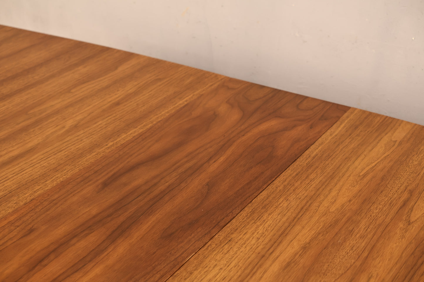 Mid Century Walnut Dining Table with Leaf - ONLINE ONLY