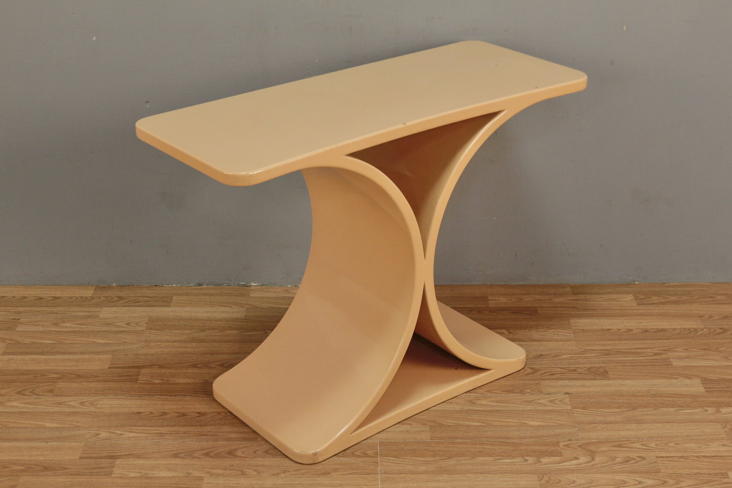 Karl Springer-Style Lacquer Console Table