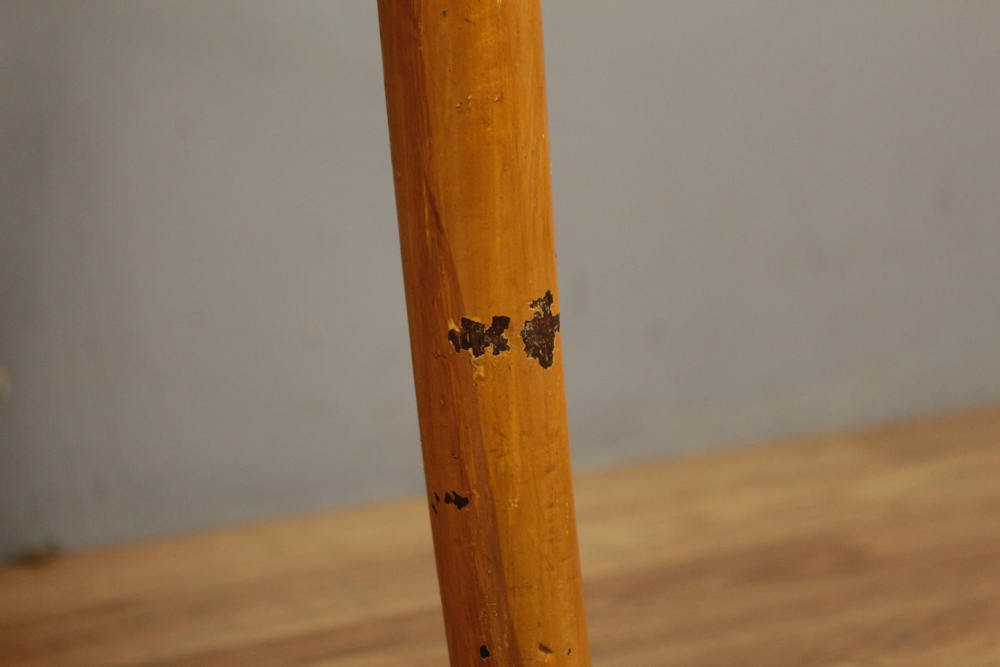 Polish Bentwood & Vinyl Bar Stool