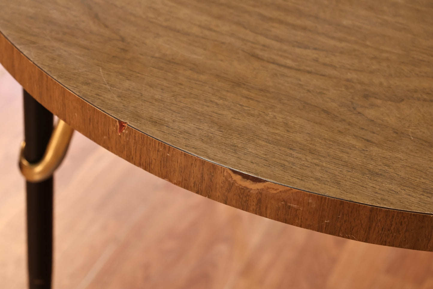 Atomic Laminate Round Kitchen Table - ONLINE ONLY