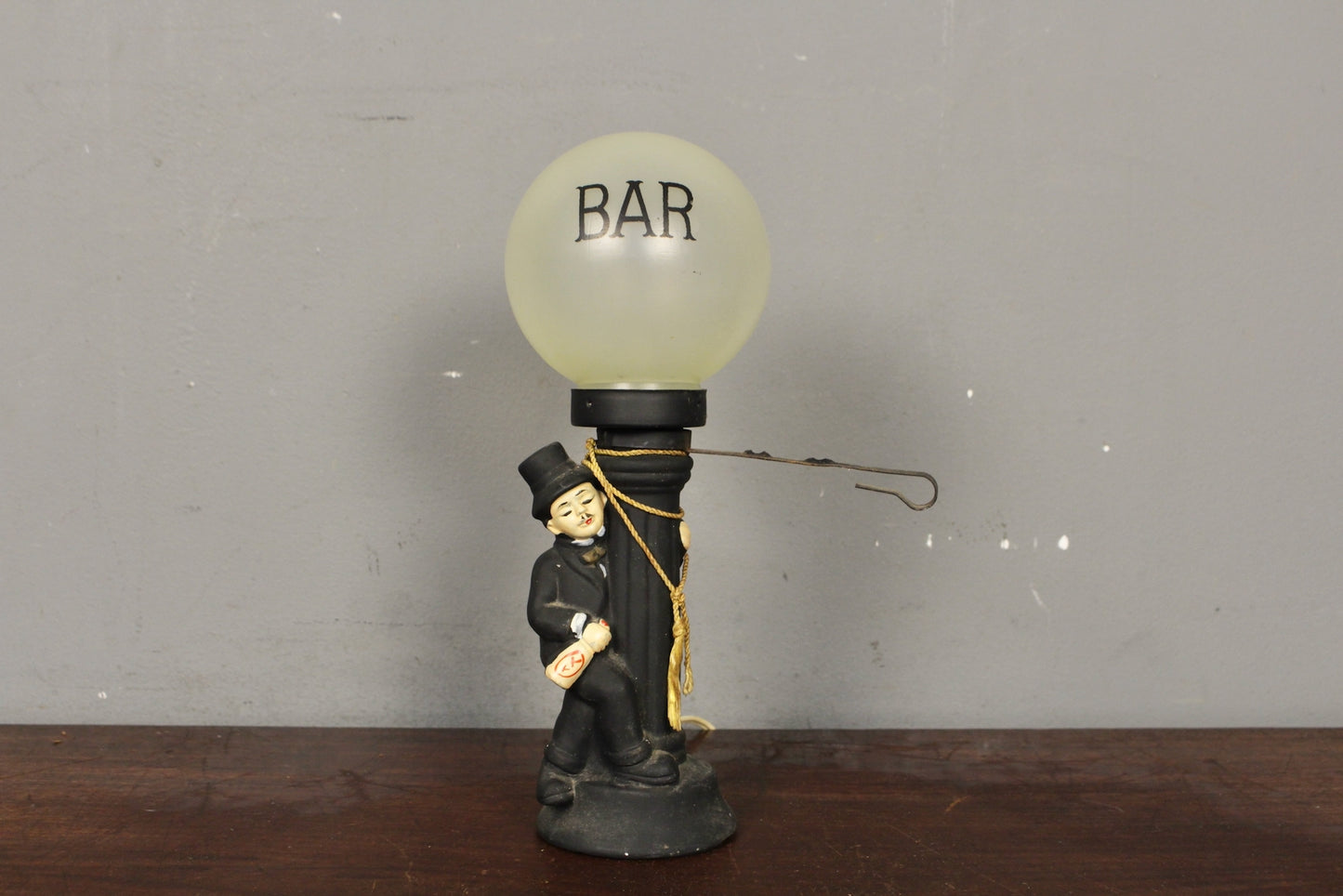 Small Charlie Chaplin "BAR" Accent Lamp
