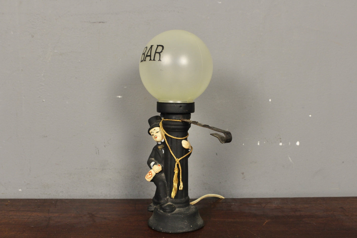 Small Charlie Chaplin "BAR" Accent Lamp