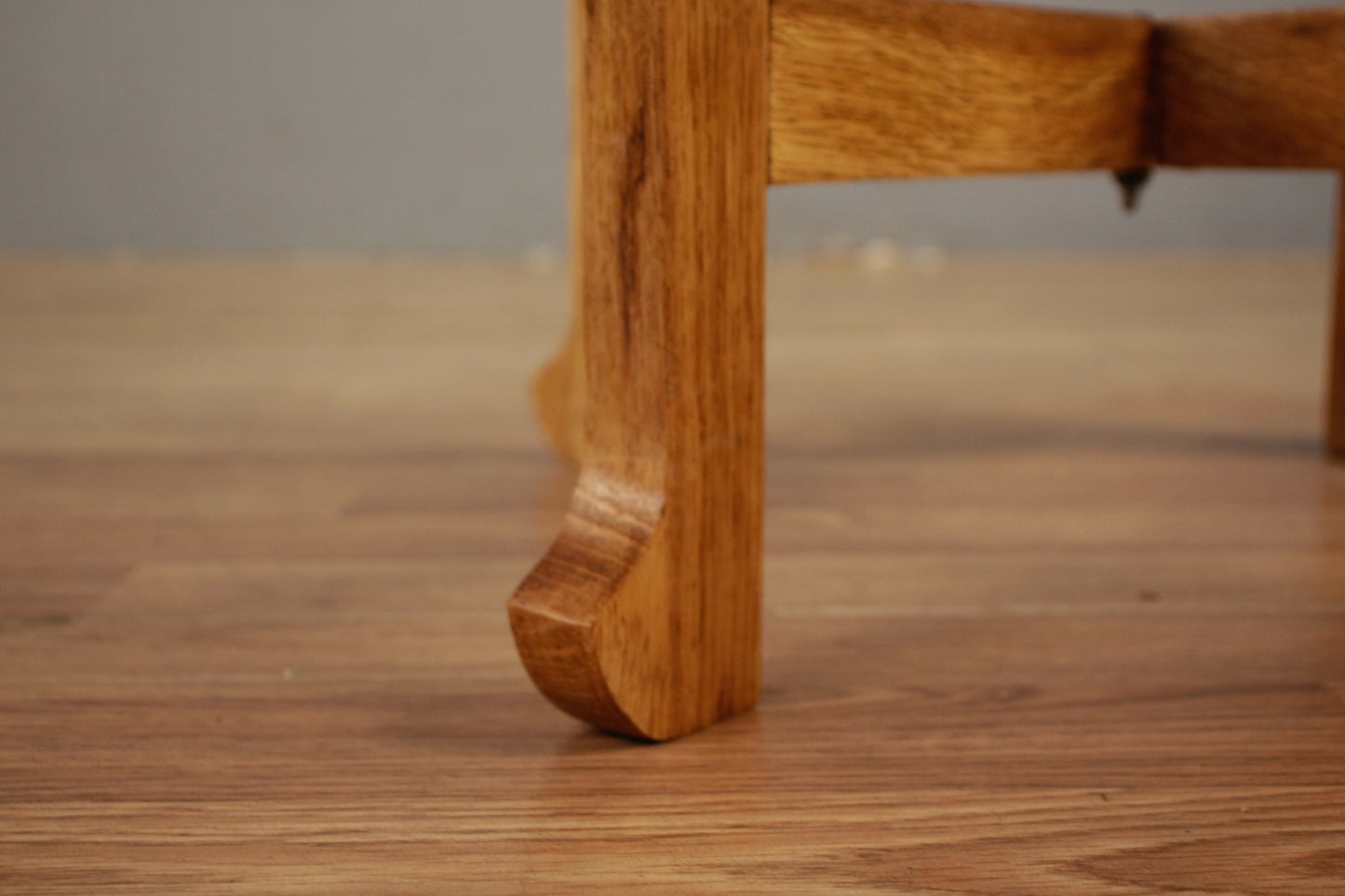 Bamboo & Oak Tray-Top Folding Table
