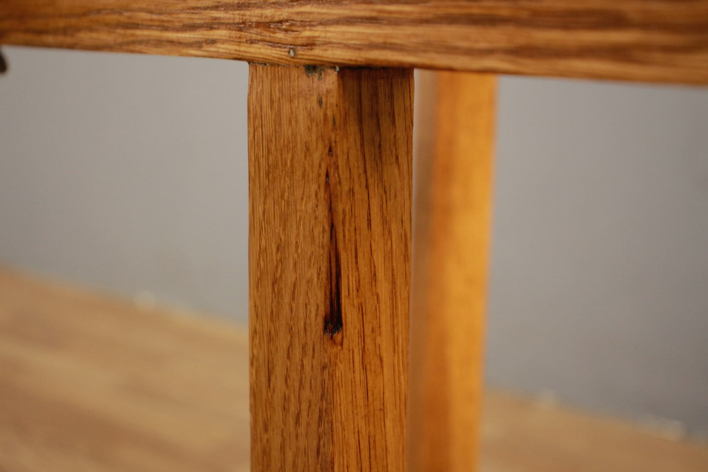 Bamboo & Oak Tray-Top Folding Table