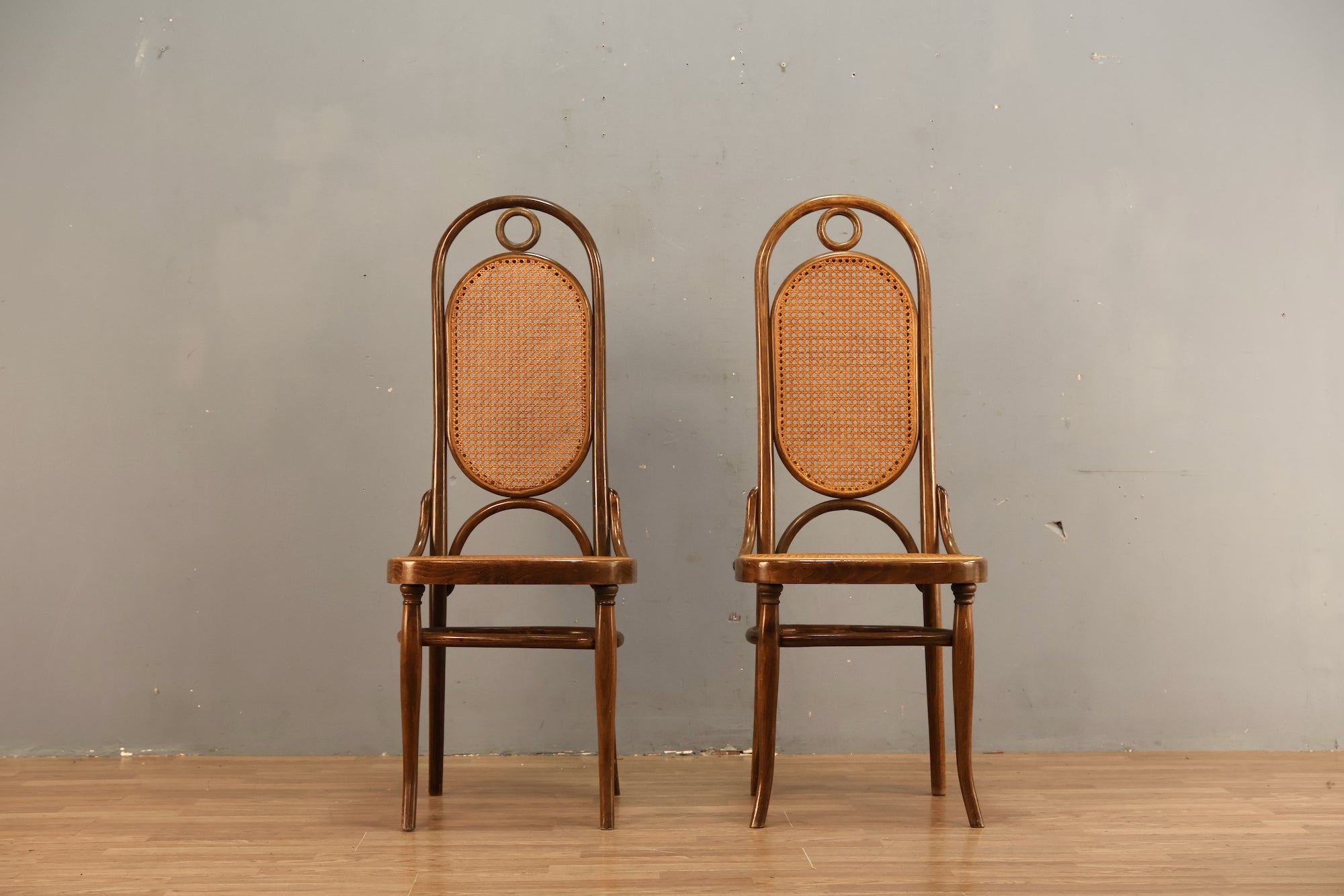 【送料込み】THONETラタンアンティークチェア Thonet Bentwood & Cane Side Chair - ONLINE ONLY – Furnish Green