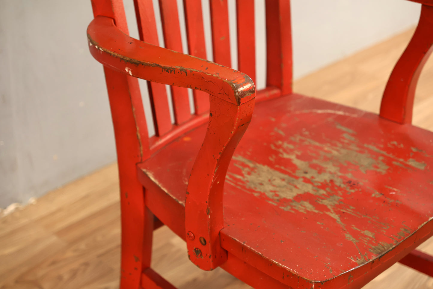 Red Banker's Armchair
