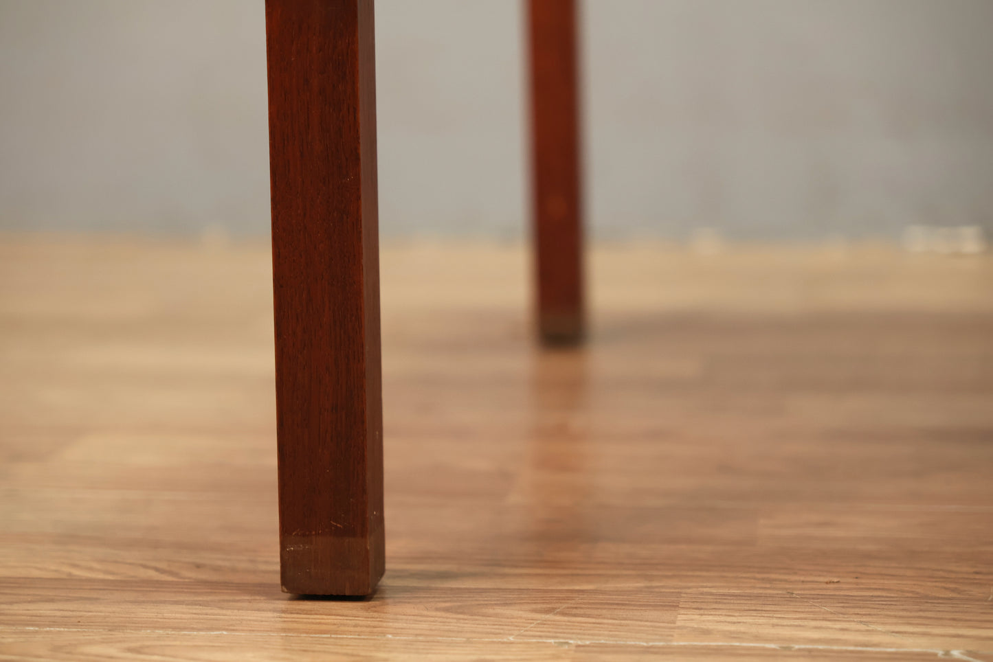 Simple Rosewood & Slate End Table - ONLINE ONLY