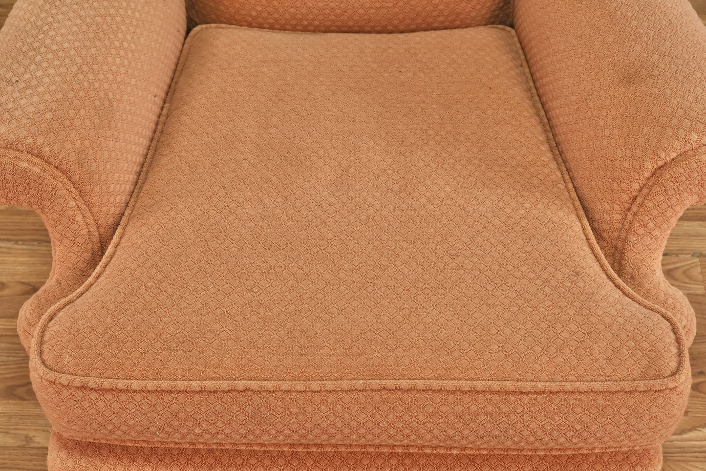 Blush Roll-Arm Lounge Chair - ONLINE ONLY