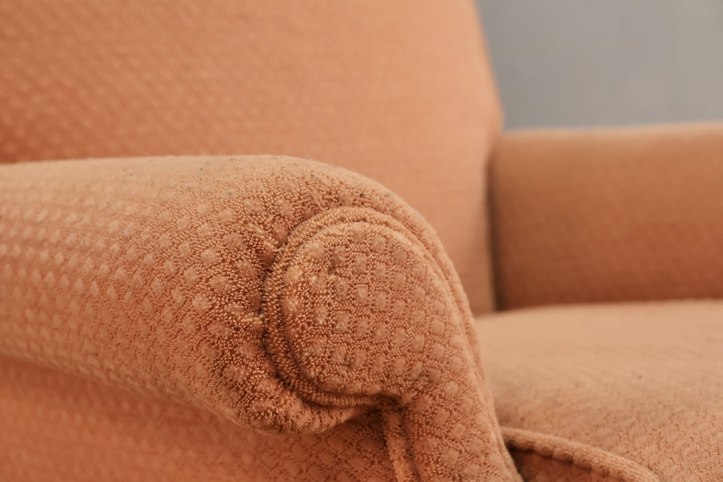 Blush Roll-Arm Lounge Chair - ONLINE ONLY