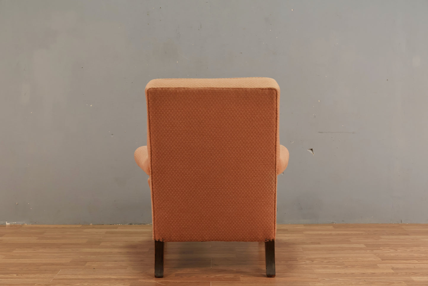 Blush Roll-Arm Lounge Chair - ONLINE ONLY