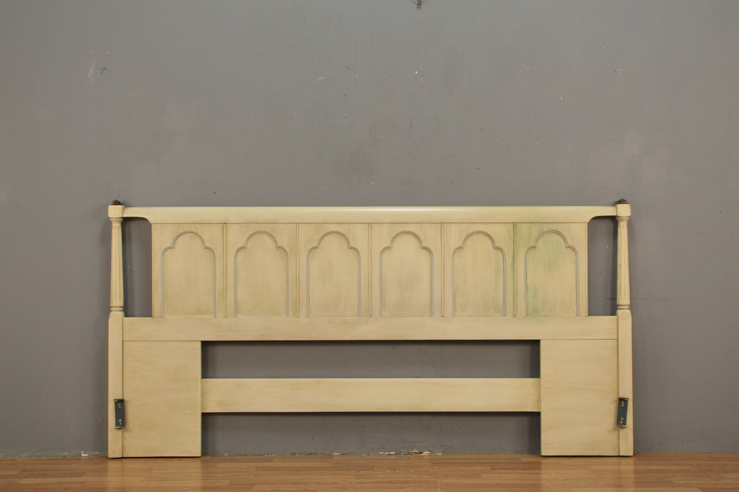 Provincial Modernage King Headboard - ONLINE ONLY