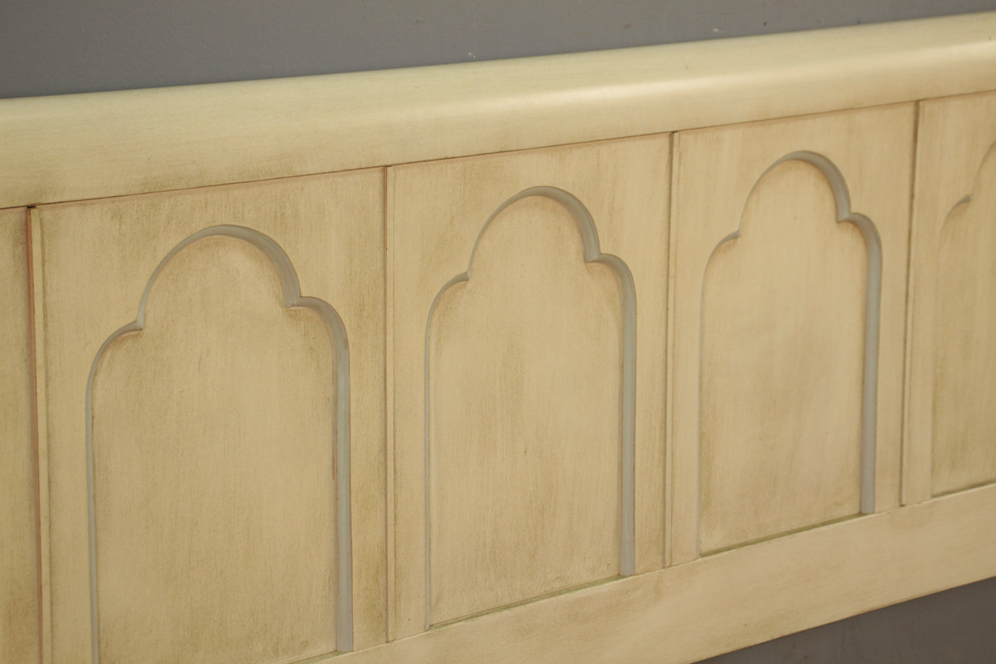 Provincial Modernage King Headboard - ONLINE ONLY