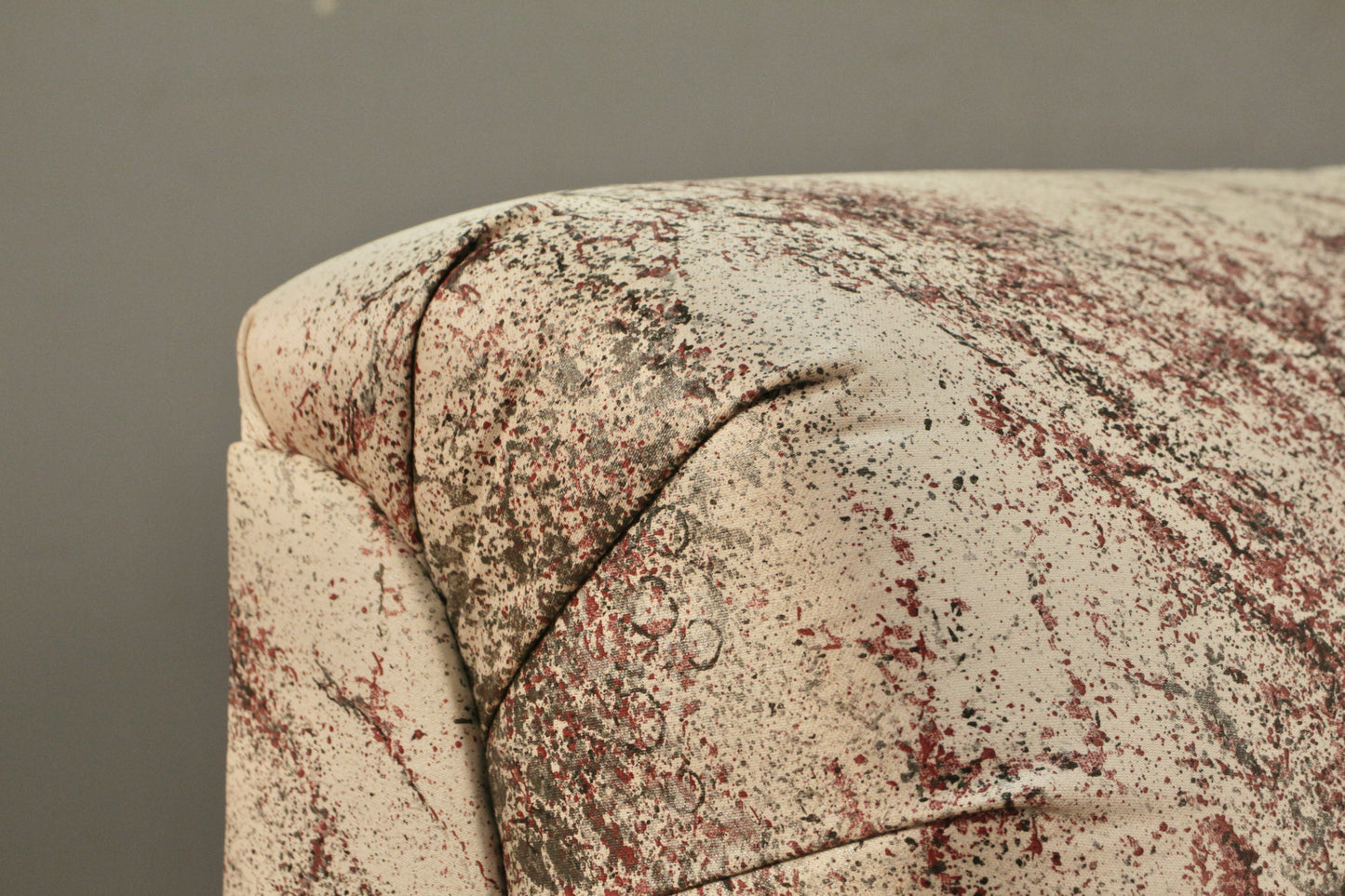 1980s Metallic Splatter Loveseat - ONLINE ONLY