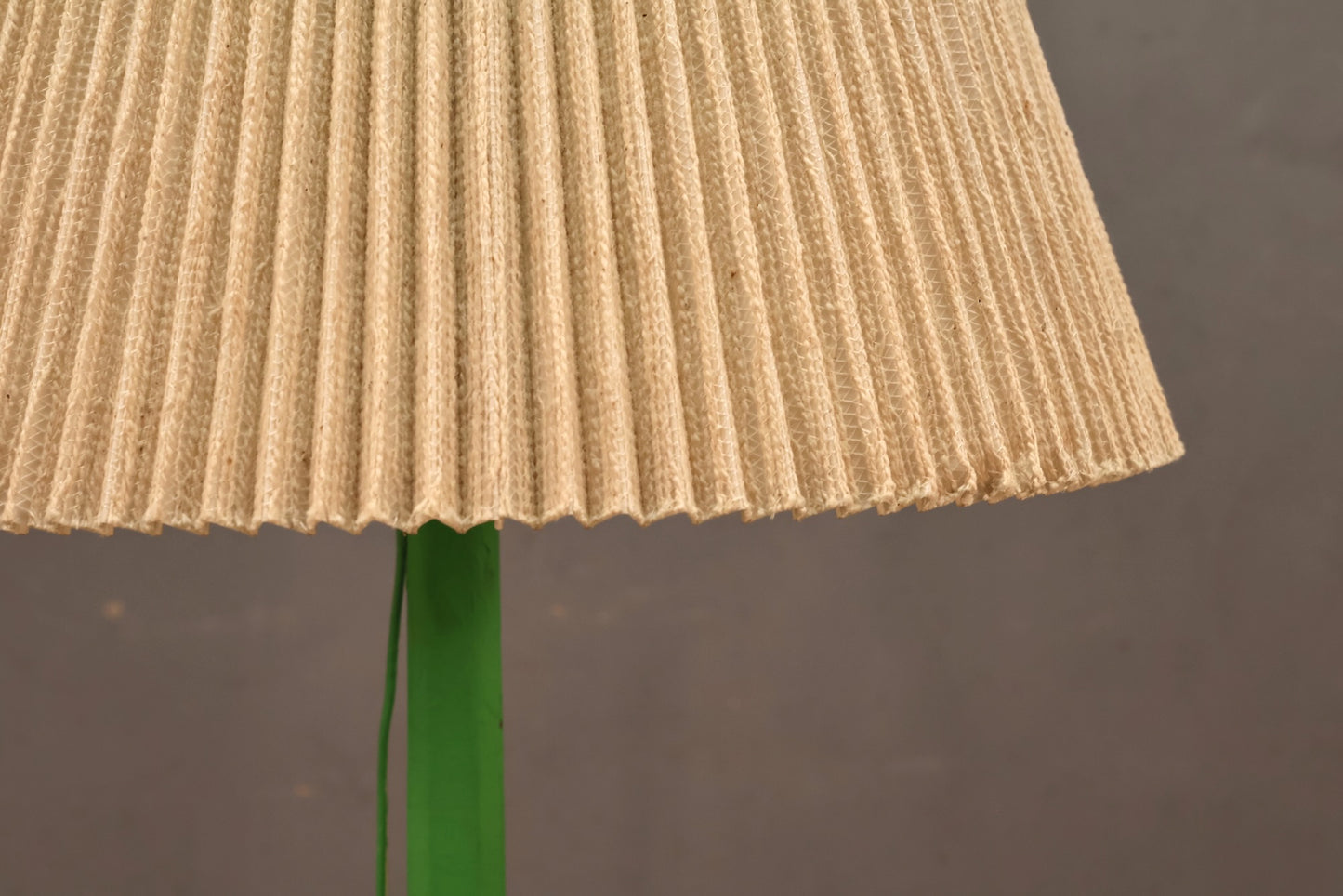 Reclaimed Industrial Kelly Green Floor Lamp