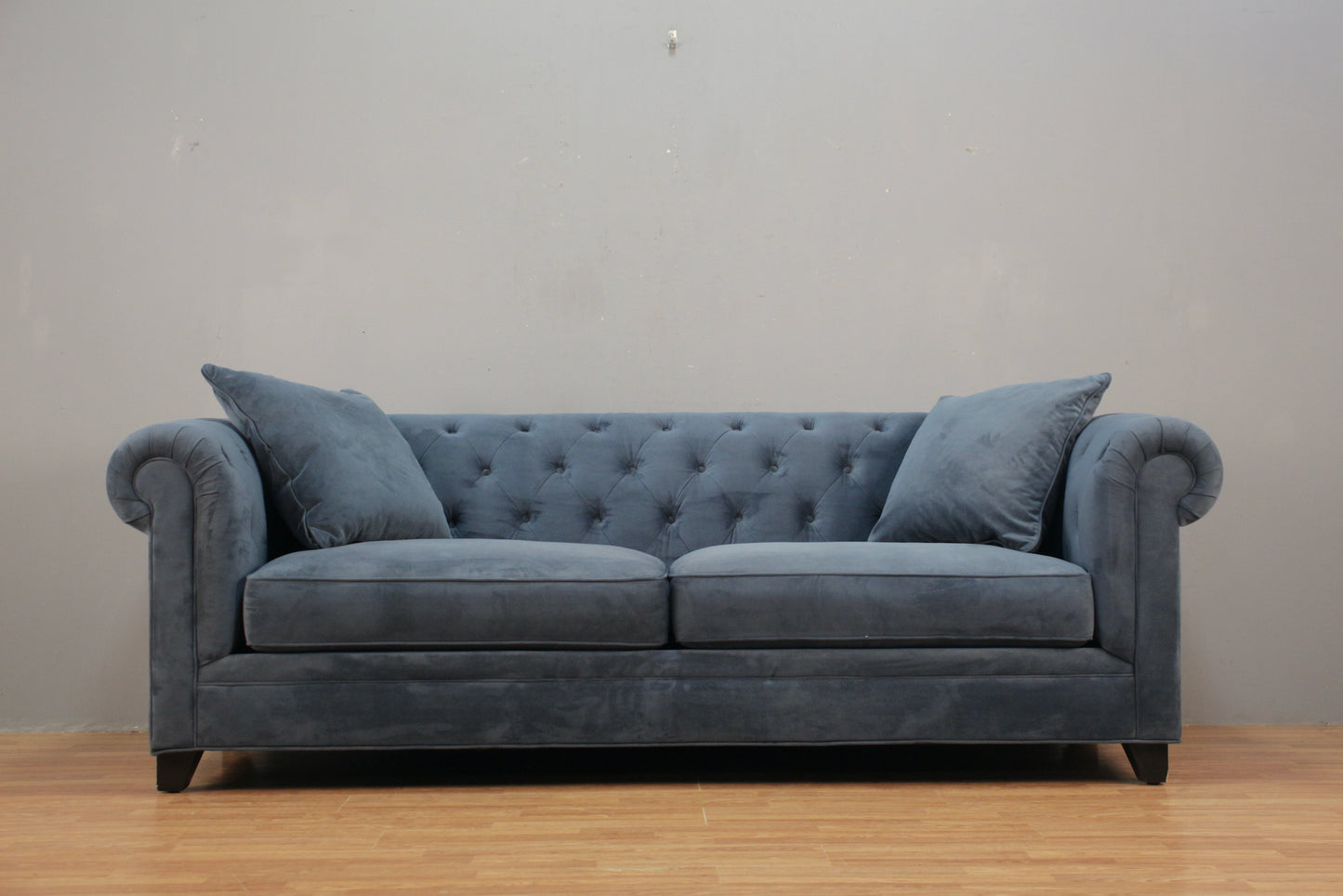 Large Modern Teal Sofa - ONLINE ONLY