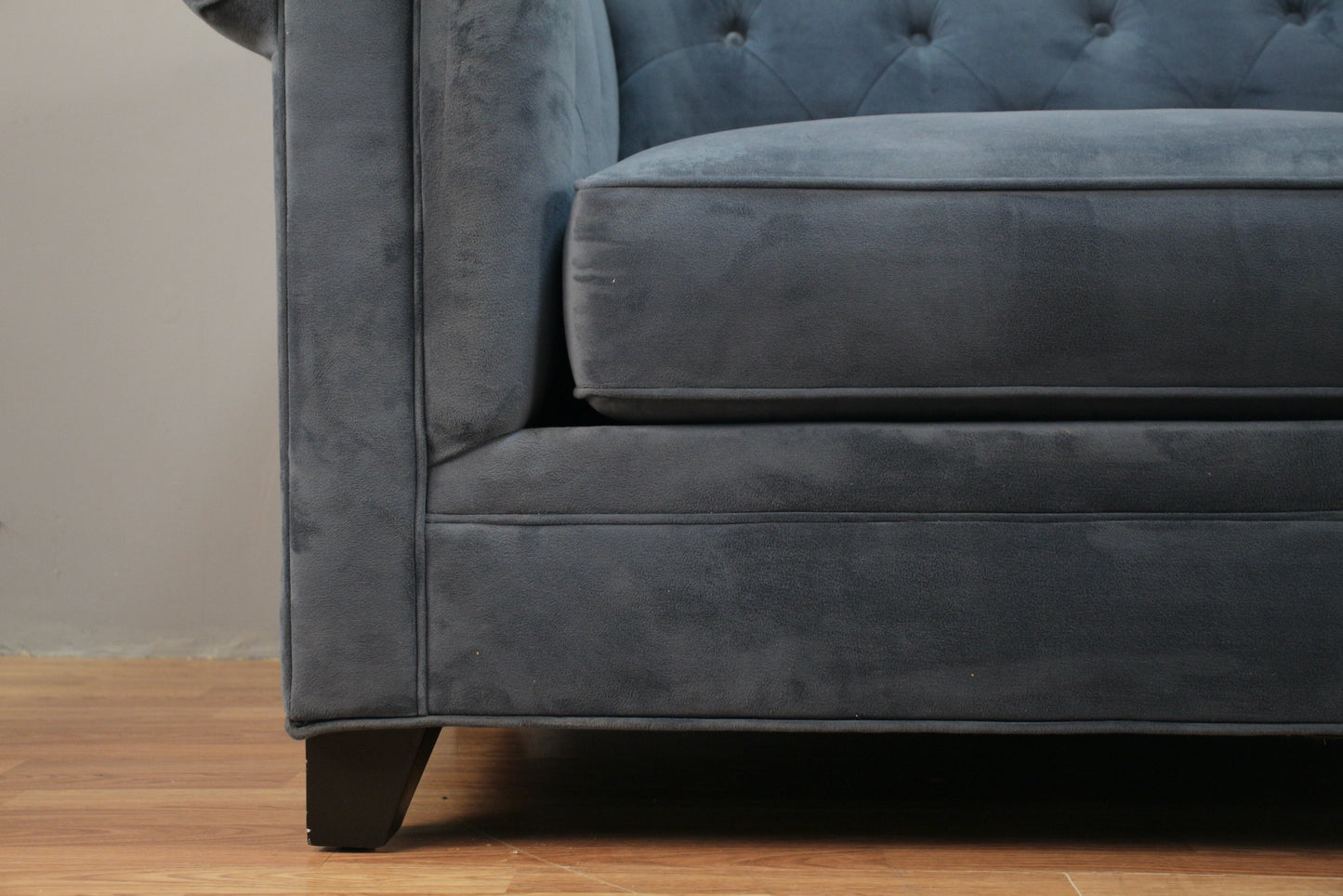 Large Modern Teal Sofa - ONLINE ONLY