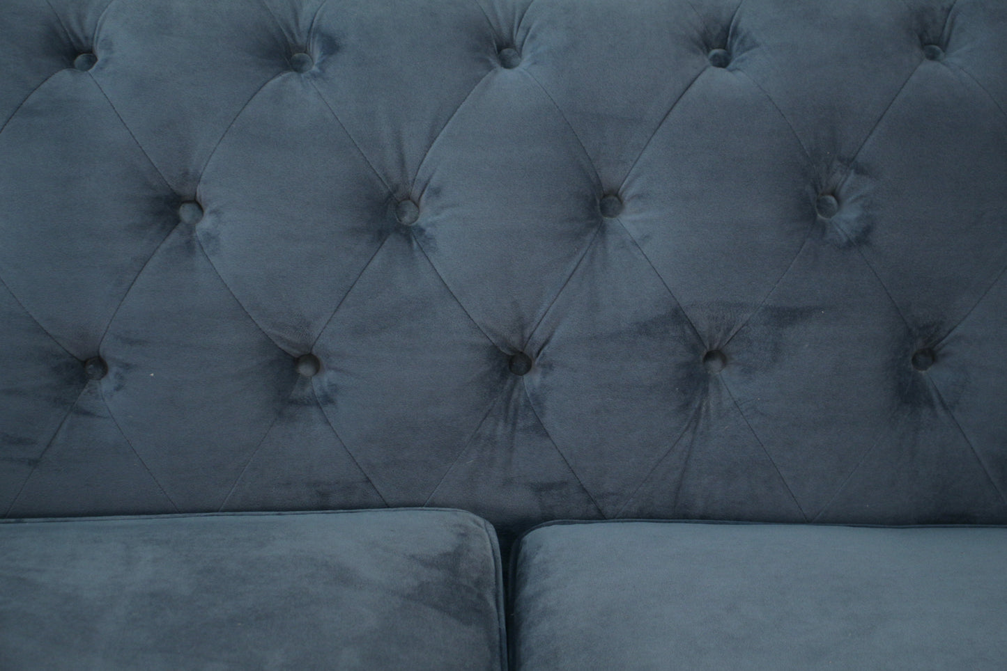 Large Modern Teal Sofa - ONLINE ONLY