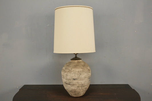 Simple Stoneware Table Lamp