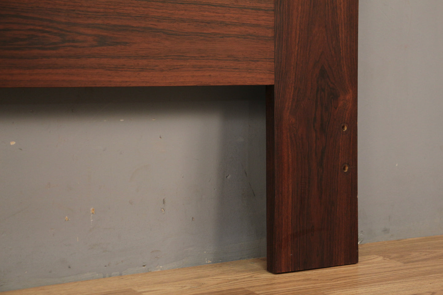 Rosewood & Cane Reversible Queen Headboard