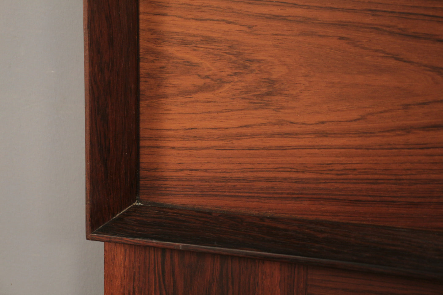 Rosewood & Cane Reversible Queen Headboard