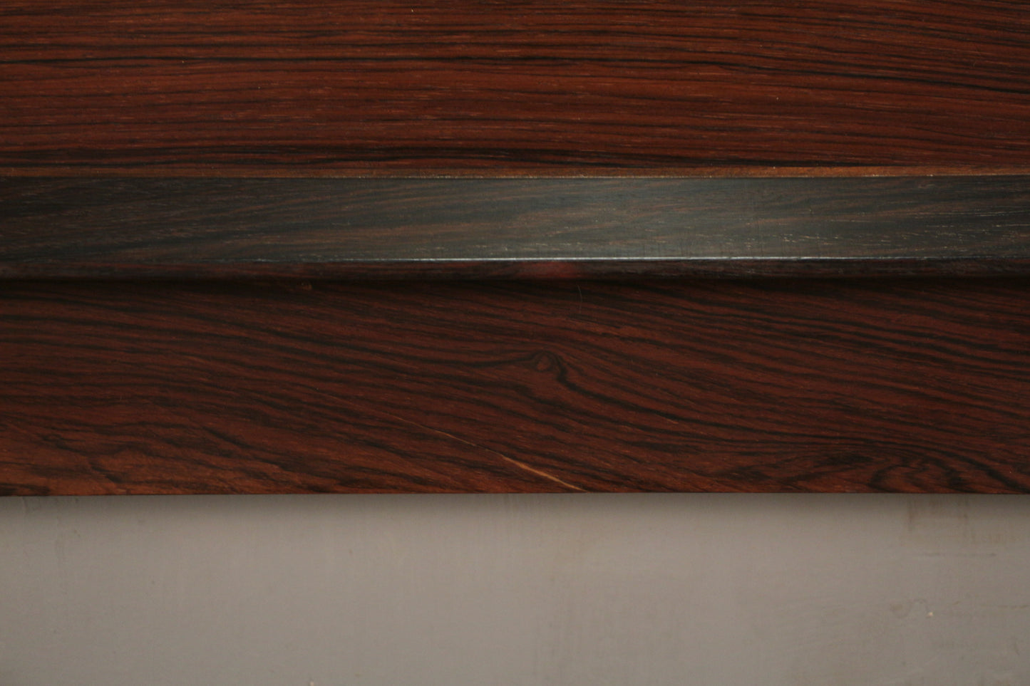 Rosewood & Cane Reversible Queen Headboard