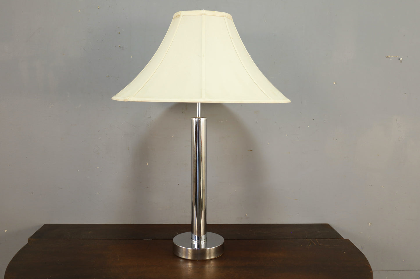 Slim Chrome Table Lamp