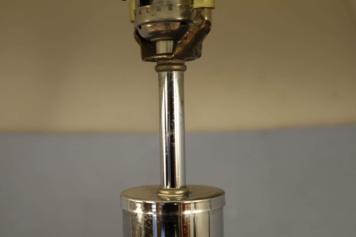 Slim Chrome Table Lamp