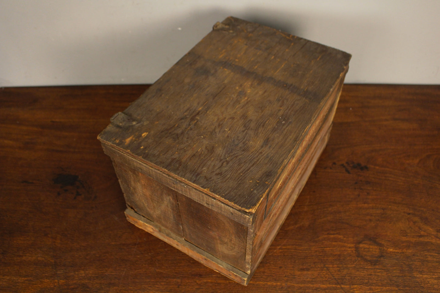 Rustic Wooden Cranberries Crate