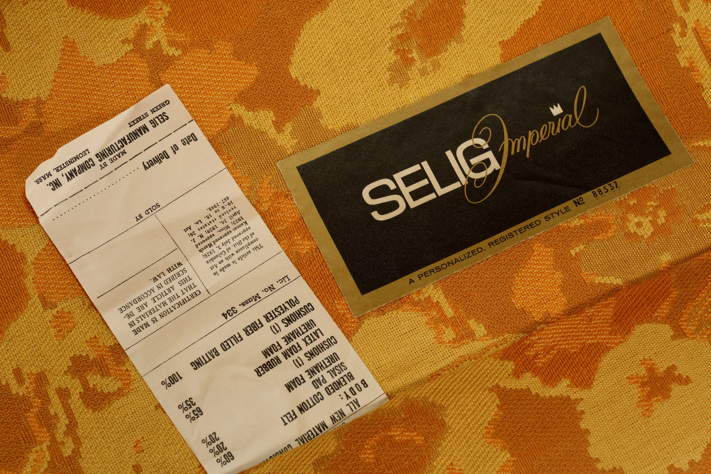 Selig Marmalade Floral Lounge Chair