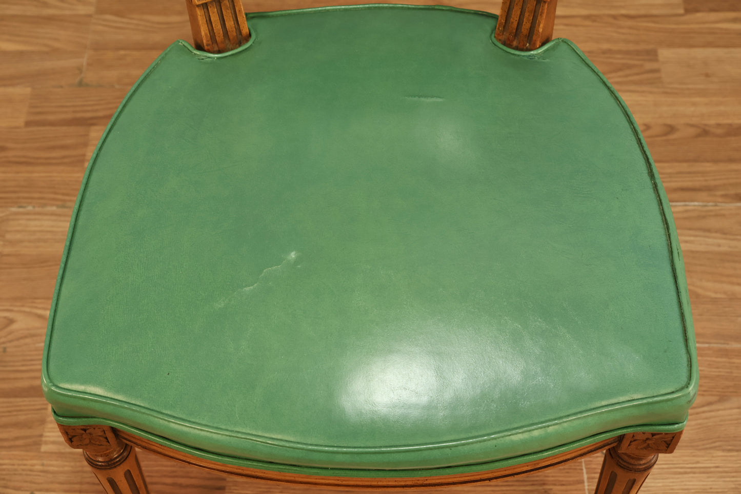 Regency Walnut & Basil Side Chair