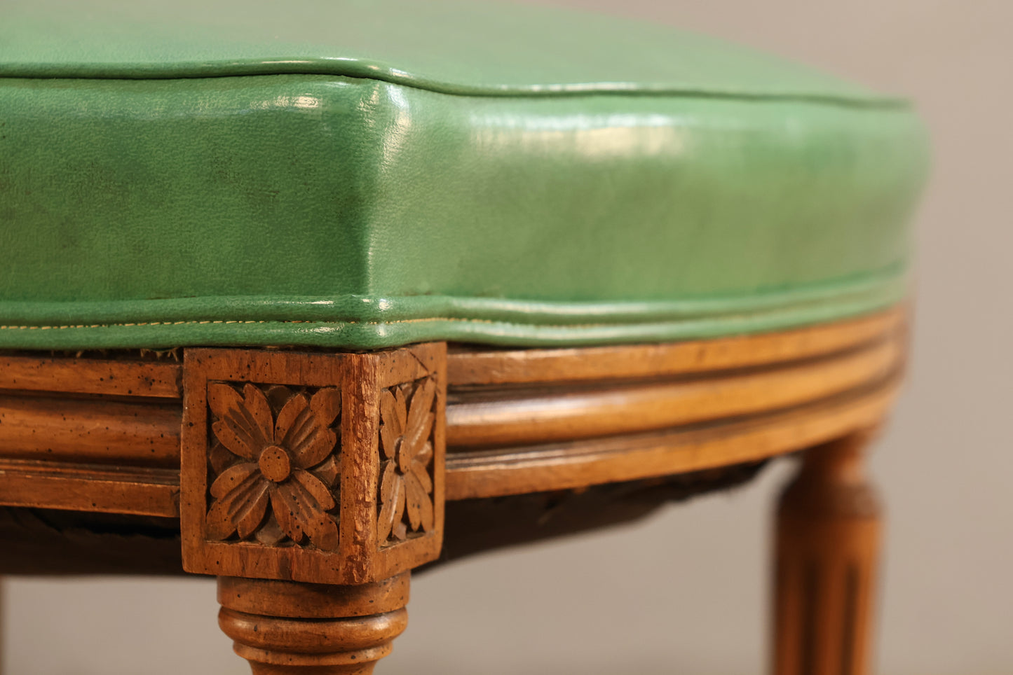 Regency Walnut & Basil Side Chair