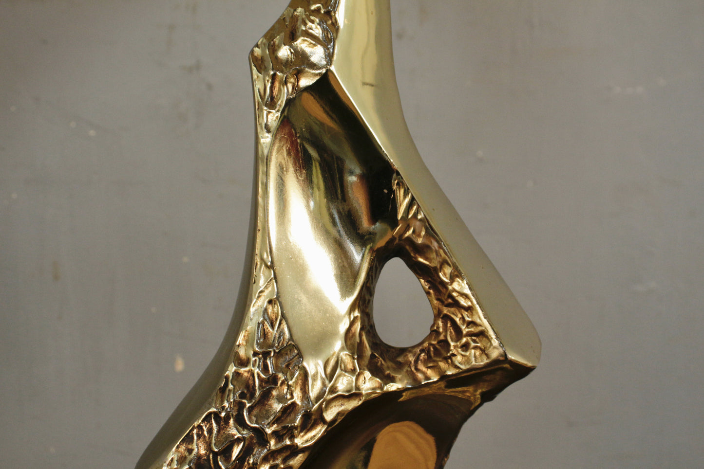 Richard Barr Brass & Walnut Table Lamp