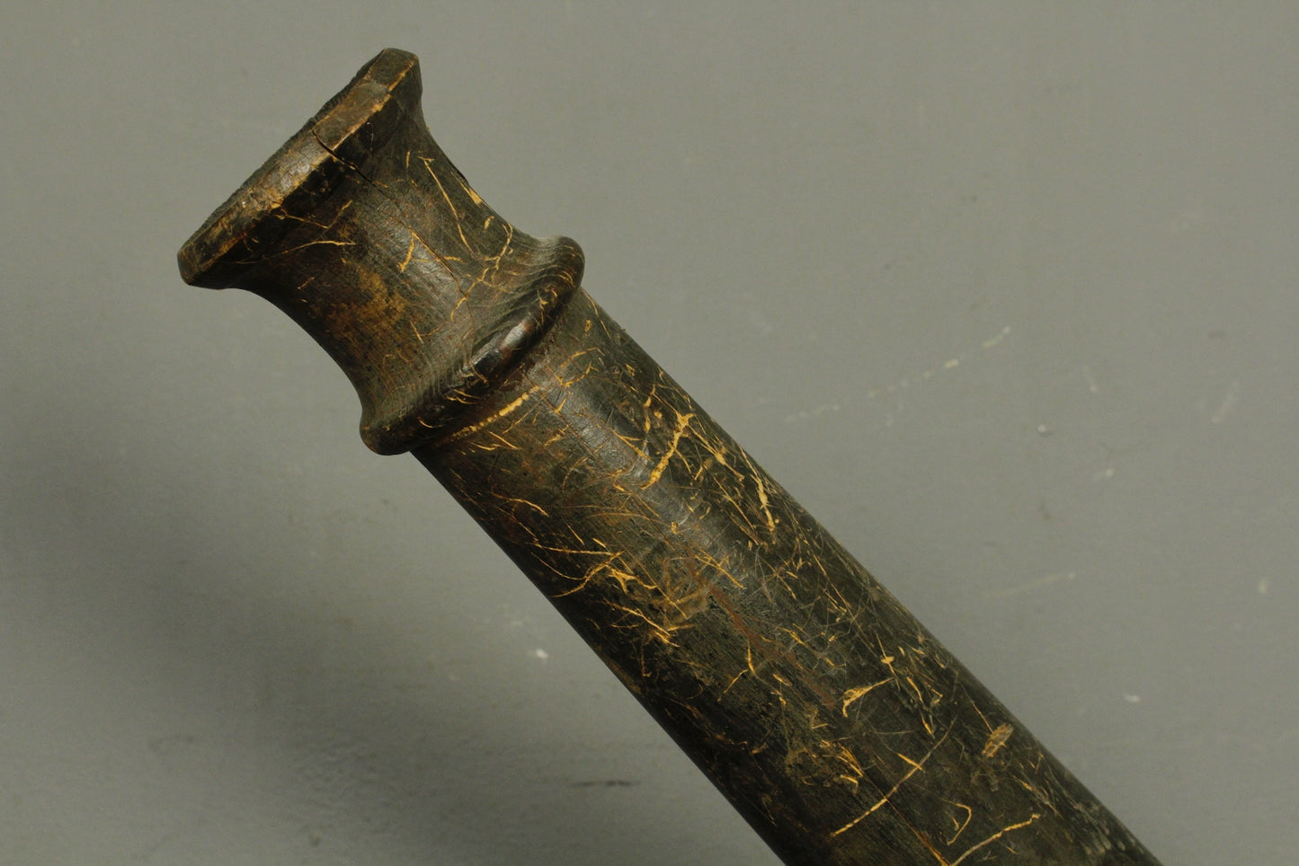 Antique Wooden Toy Cannon