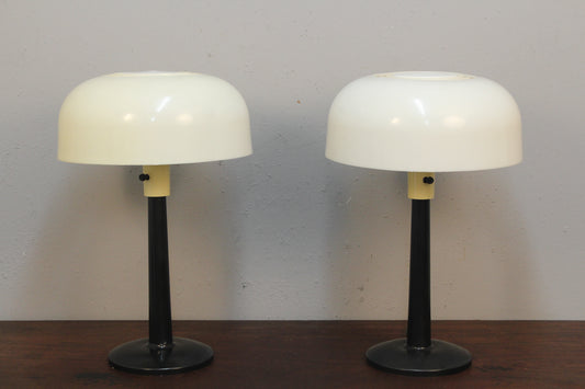Pair of Gerald Thurston Mushroom Table Lamps