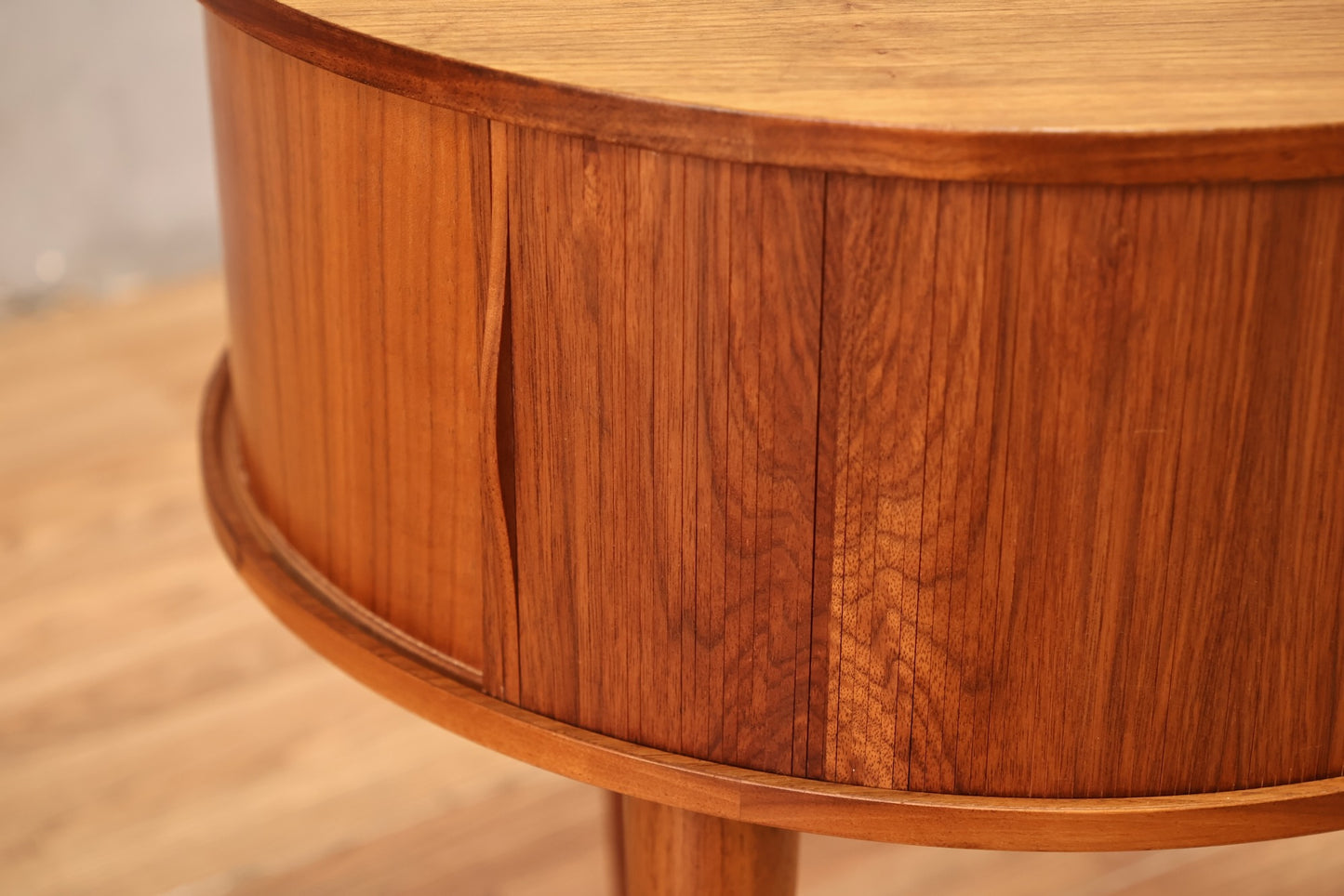 Pair of Petite Umbra "Rolly" Round Side Tables
