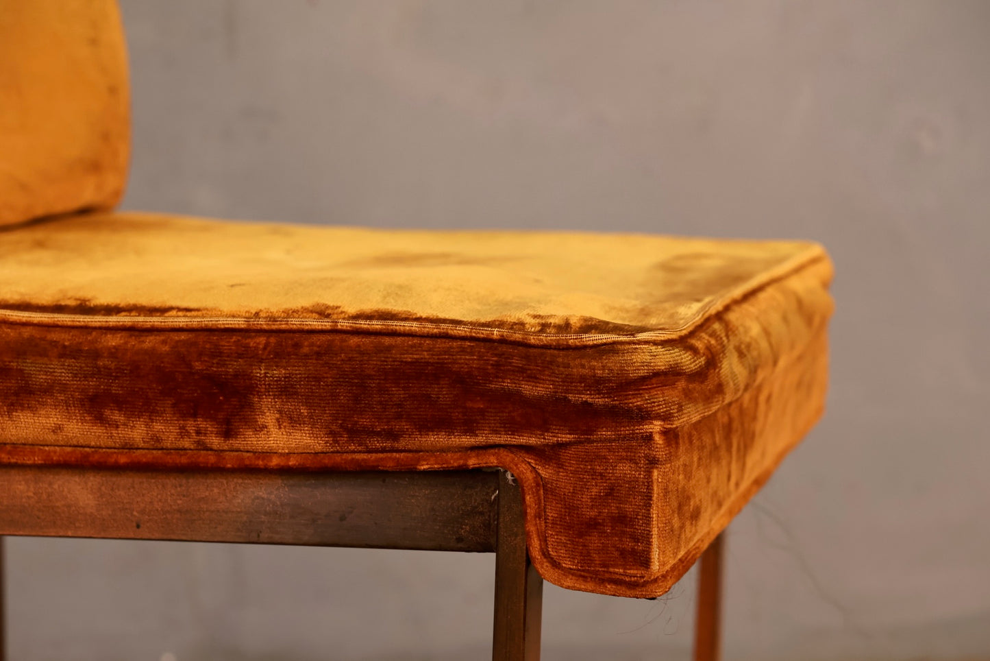 Lane Marigold Velveteen Side Chair - ONLINE ONLY