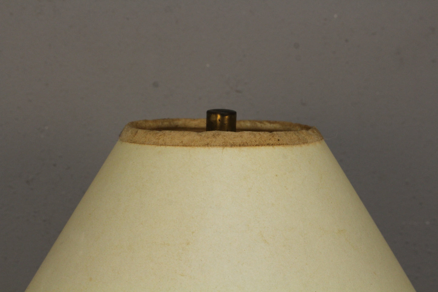 Mid Century Sculptural Walnut Table Lamp