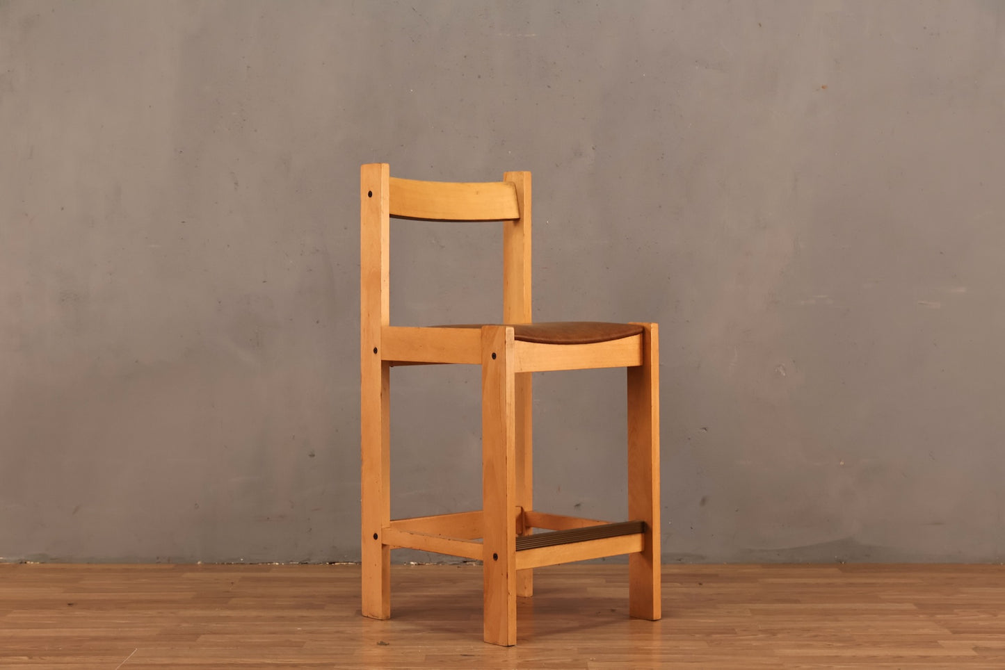 Blonde & Butterscotch Counter Stool